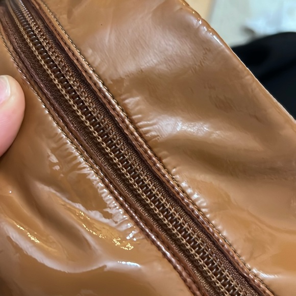 New rag & bone Brea Tall Boot in Patent Textile - Picture 11 of 11